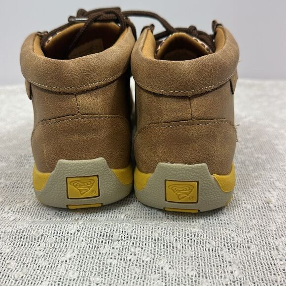 Twister Western Chukka Boots Shoes Cheetah Sunflower Girls 12 NWT - Picture 7 of 11